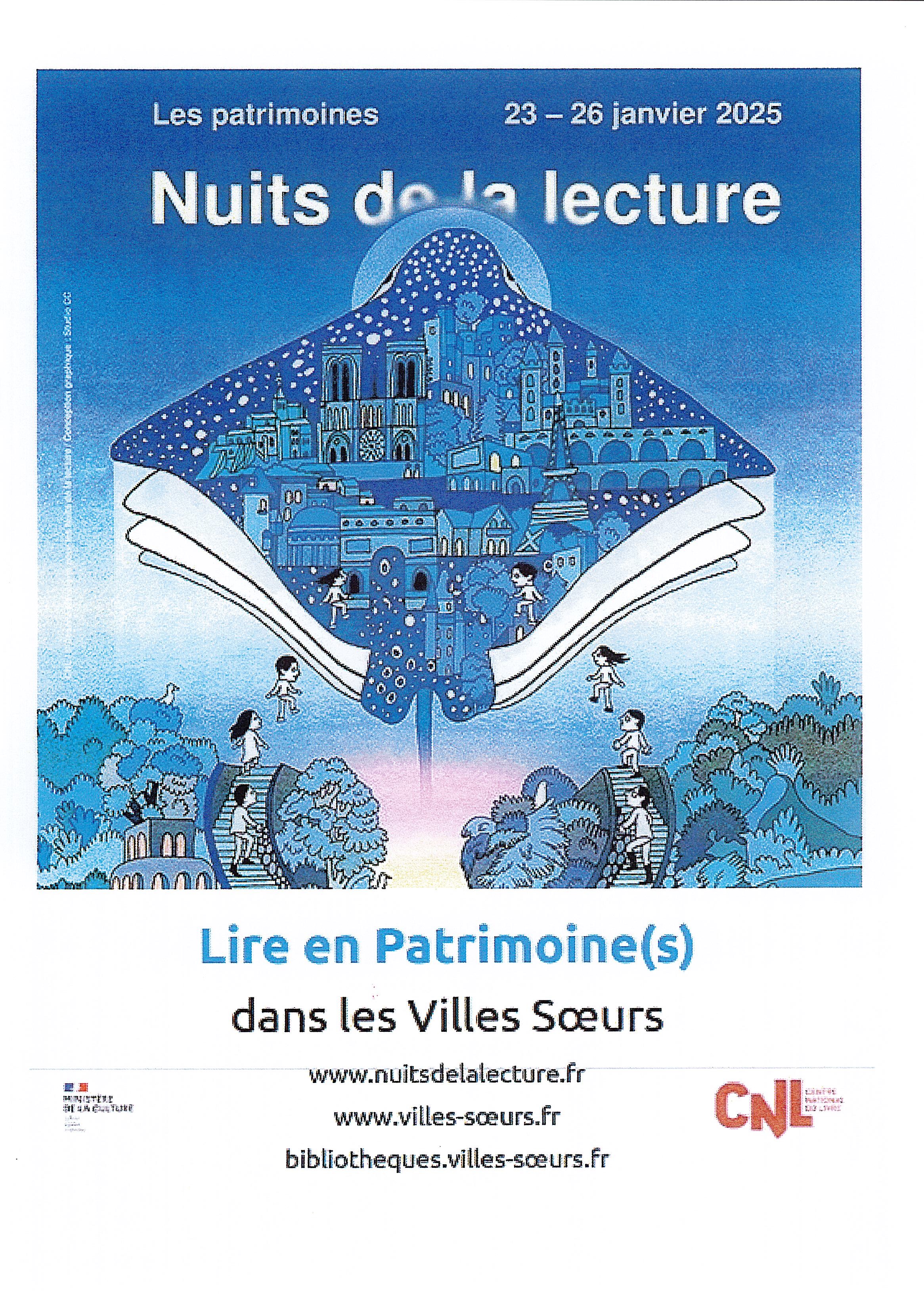 Nuits de la lecture : Lecture des noms de rues - Histoire conté... Le 24 janv 2025