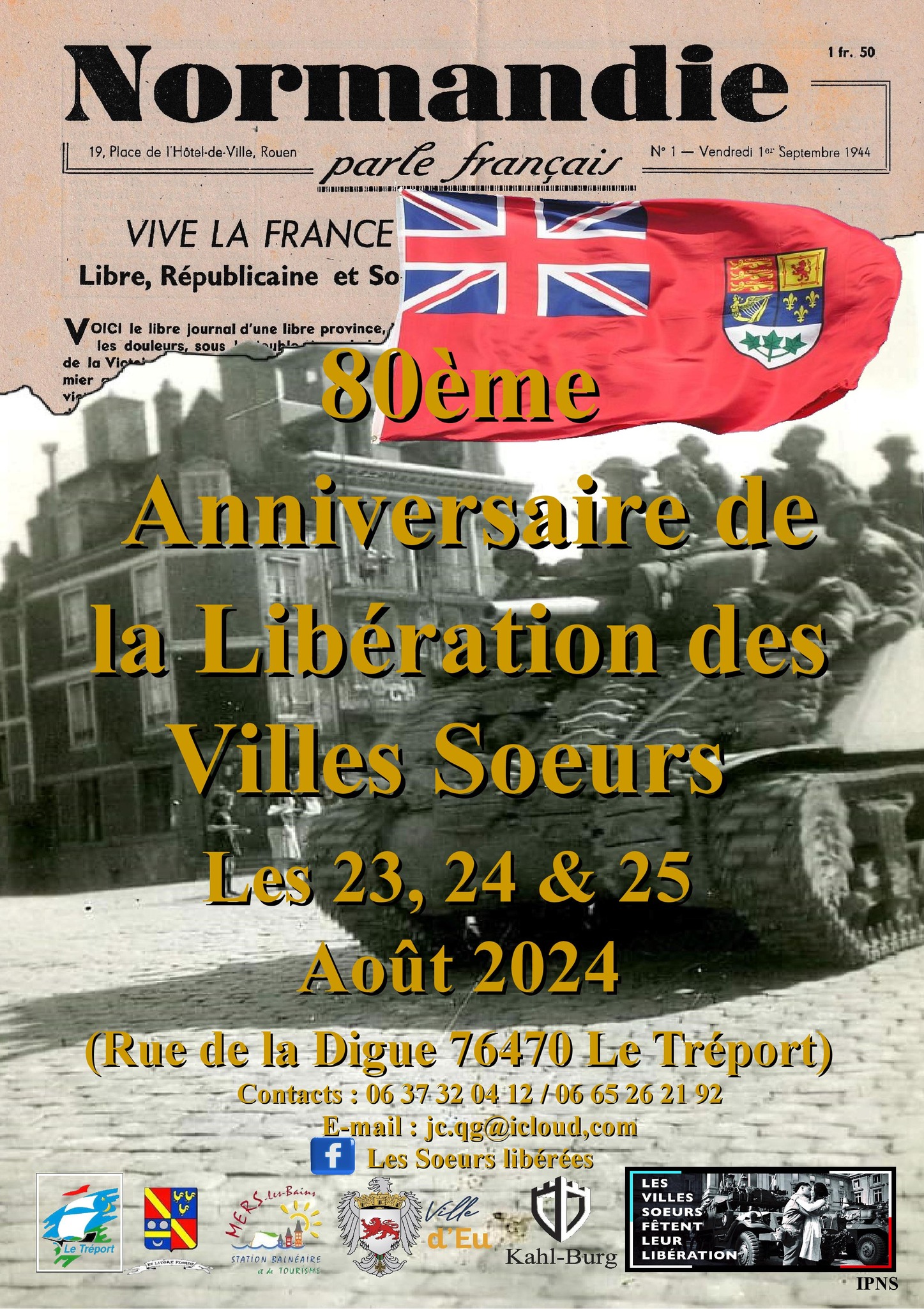 082524 - LE TREPORT - Anniversaire de la Libération des Villes Soeurs