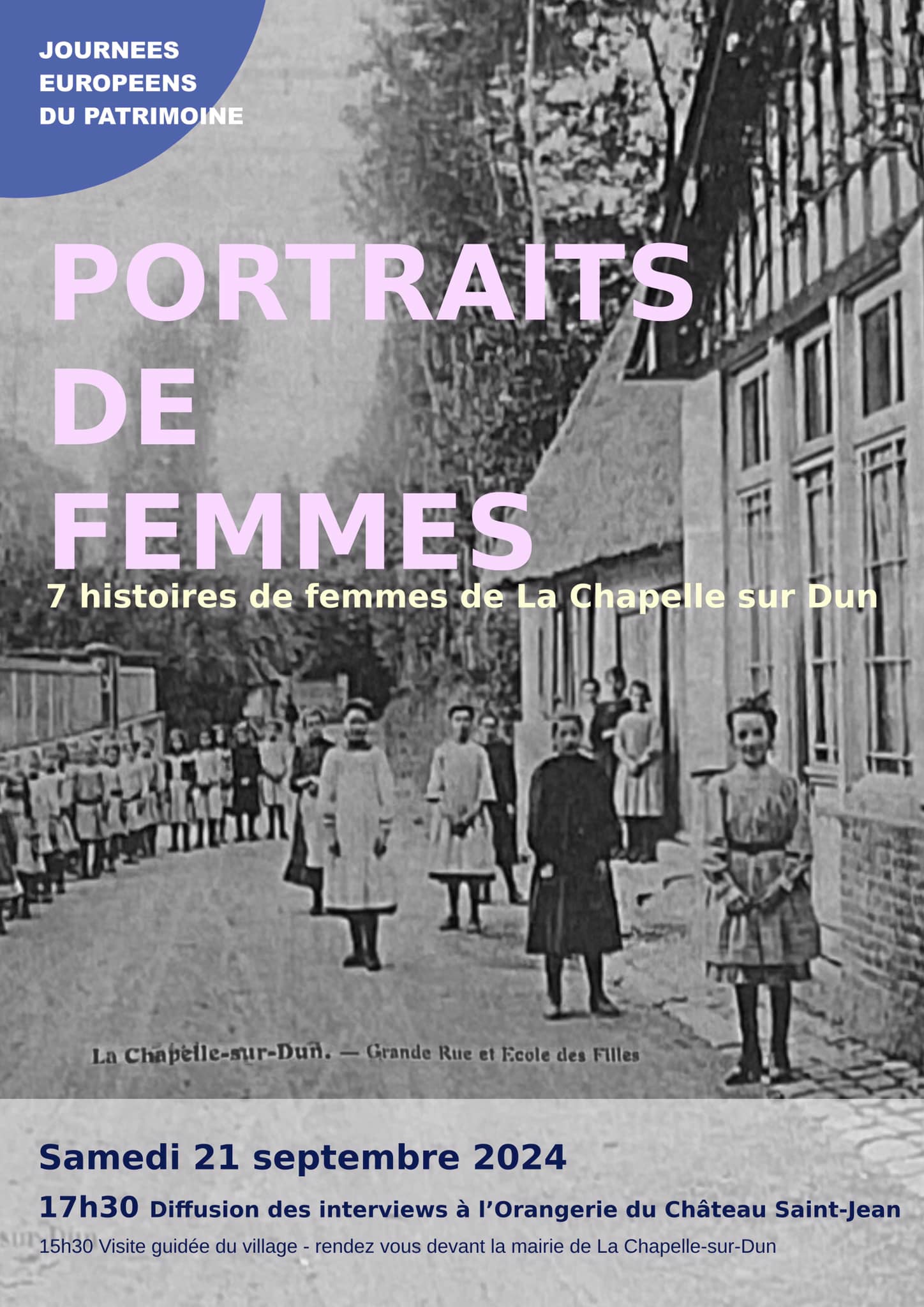 Journées du patrimoine - Portraits de femmes