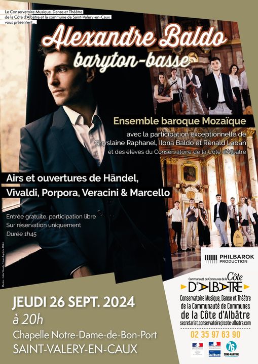 Concert Alexandre Baldo - baryton - basse