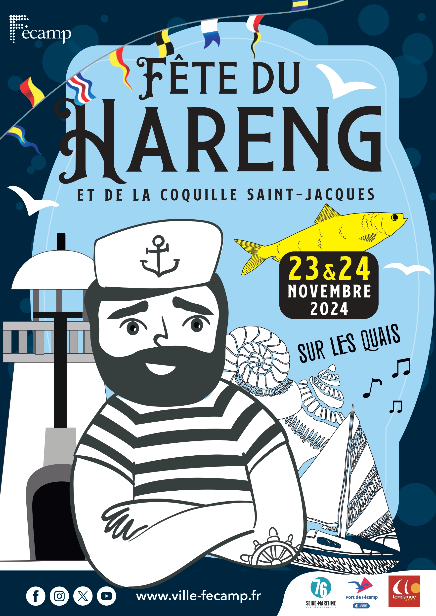 Fête du Hareng à Fécamp Du 23 au 24 nov 2024