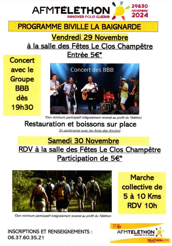 Soirée concert Le 29 nov 2024