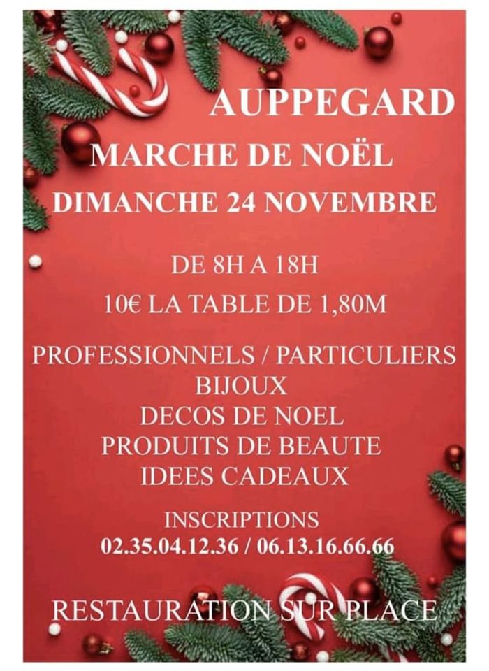 Marché de Noël Le 24 nov 2024