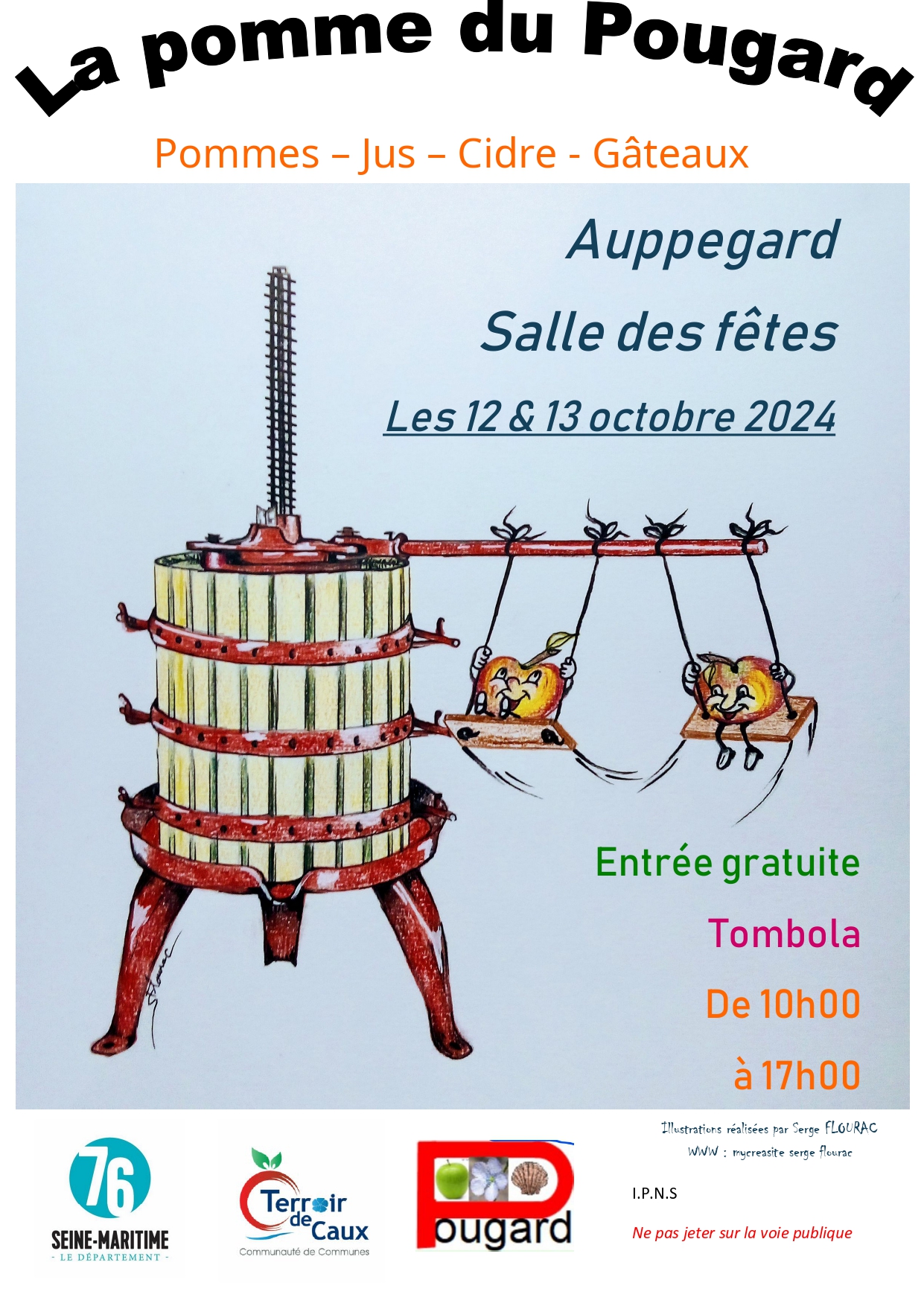 Fête de la Pomme Du 12 au 13 oct 2024