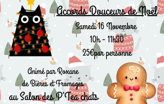 Atelier : Accords douceurs de Noël Le 16 nov 2024