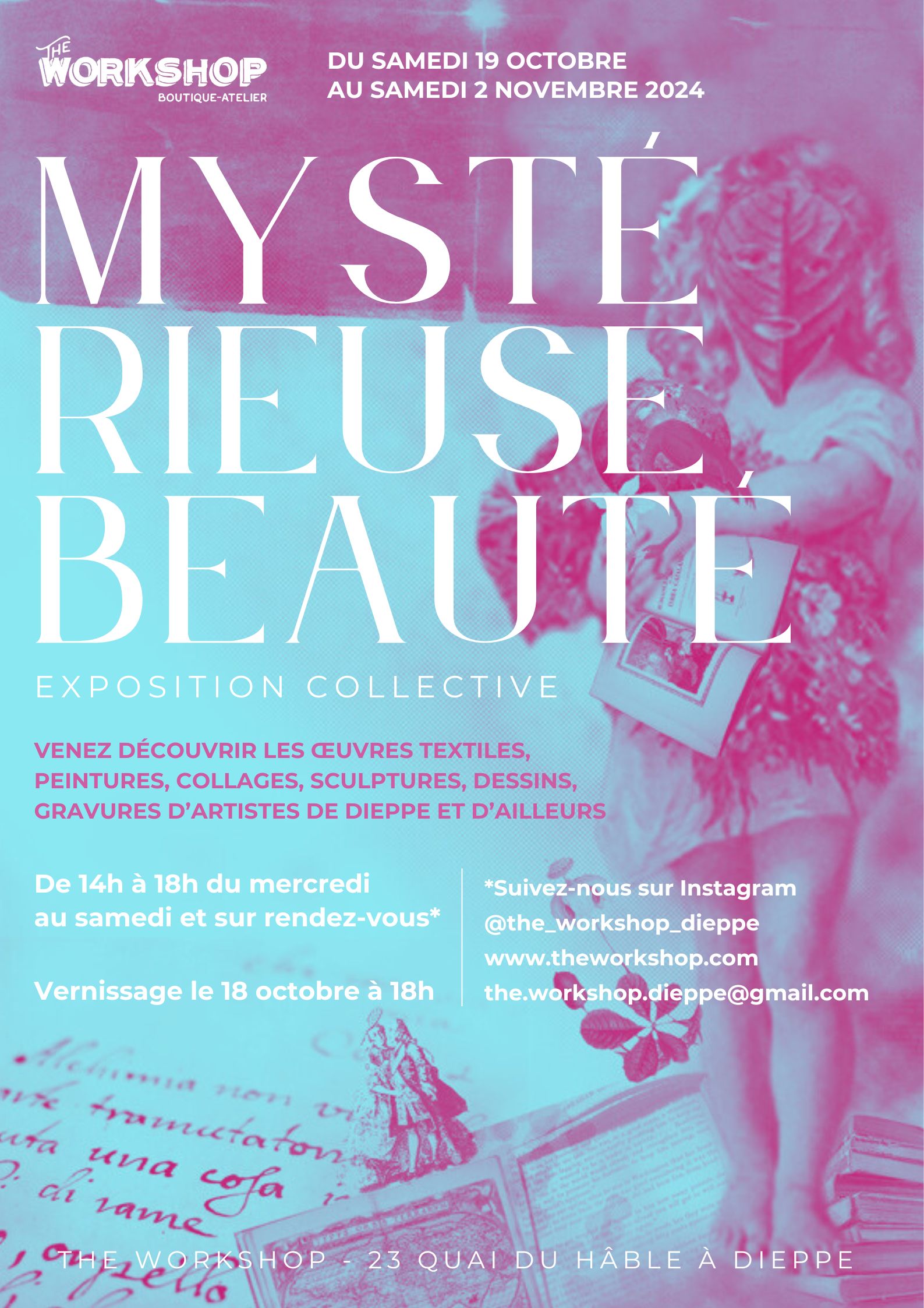 ((Exposition)) Mystérieuse Beauté Du 21 au 29 oct 2024