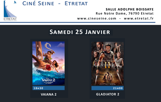 Ciné Seine - Etretat Le 25 janv 2025