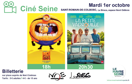 Ciné Seine - Saint-Romain-de-Colbosc Le 1 oct 2024