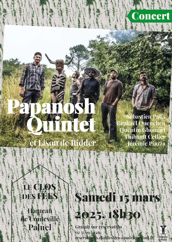 Papanosh Quintet Le 15 mars 2025