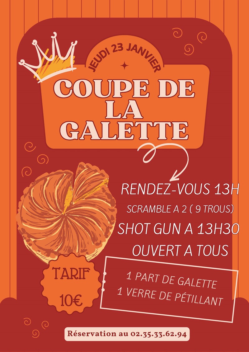 Coupe de la galette Le 23 janv 2025