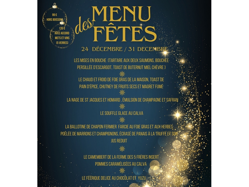 Repas de fêtes à l