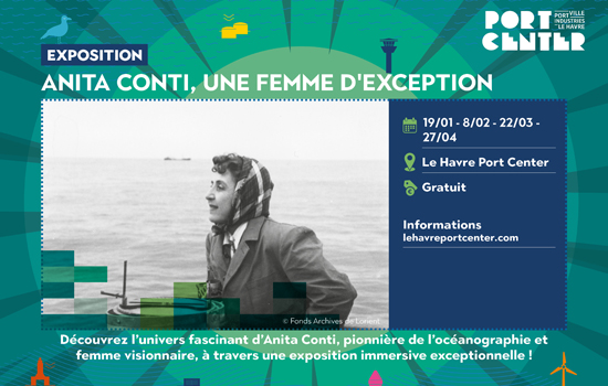 Exposition : Anita Conti, une femme d