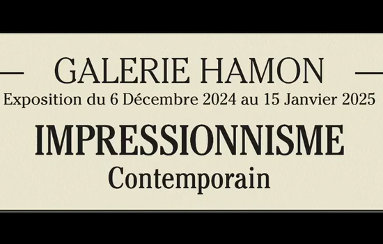 Exposition : "Impressionnisme Contemporain" Du 9/12/2024 au 13/1/2025