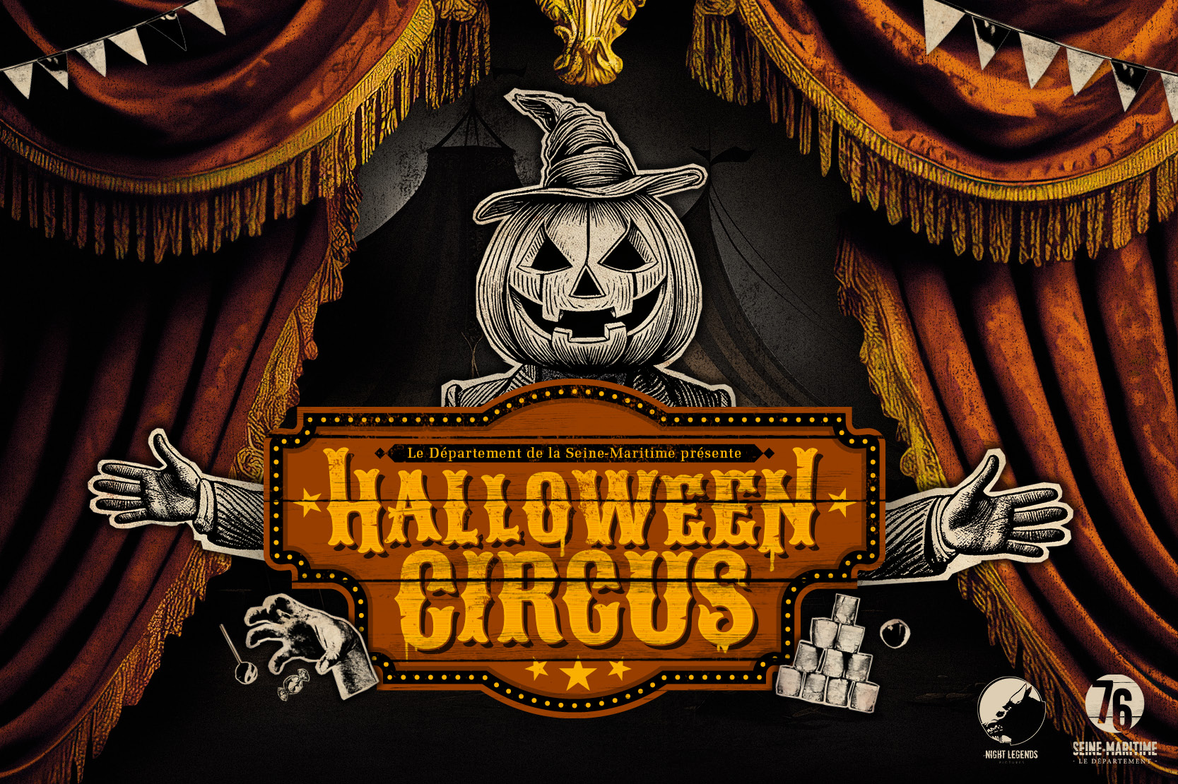 Halloween Circus Le 29 sept 2024