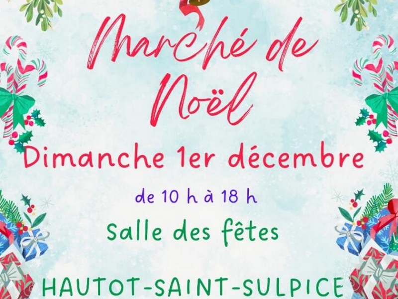 Marché de Noël à Hautot-Saint-Sulpice Le 1 déc 2024