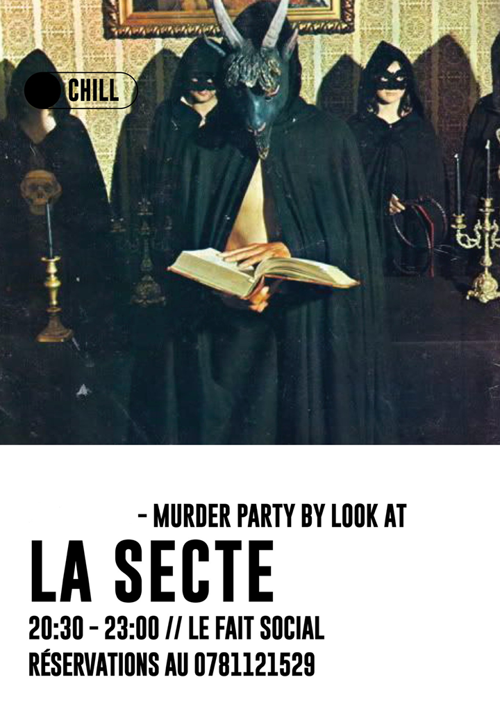 Murder Party / Look At - Escape game Le 14 janv 2025