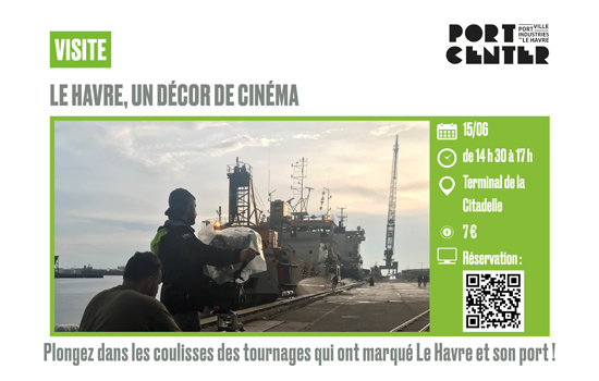 Visite guidée : Le Havre, un décor de cinéma Le 15 juin 2024