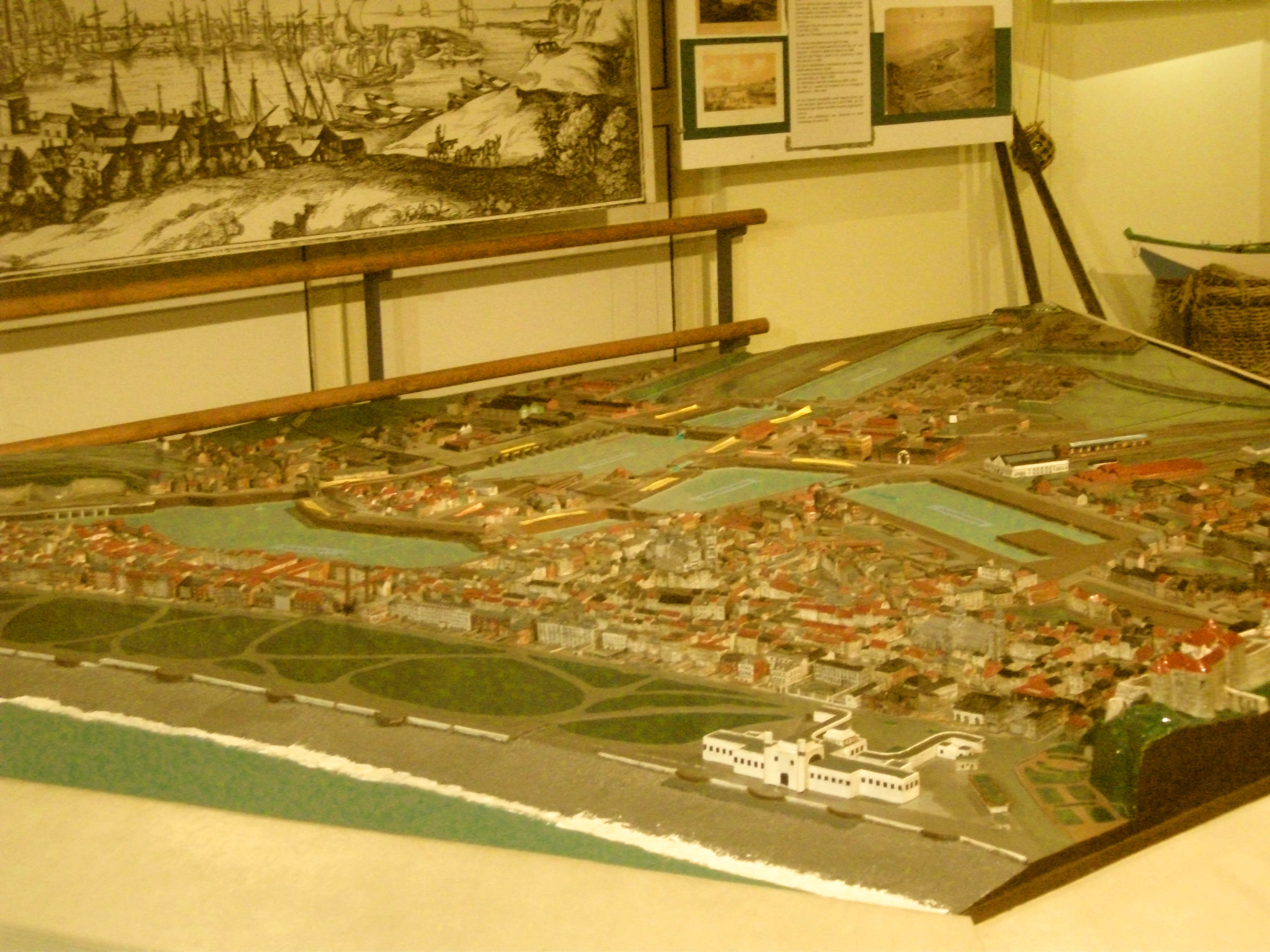 ((Mini-visite)) Maquette de Dieppe en 1931