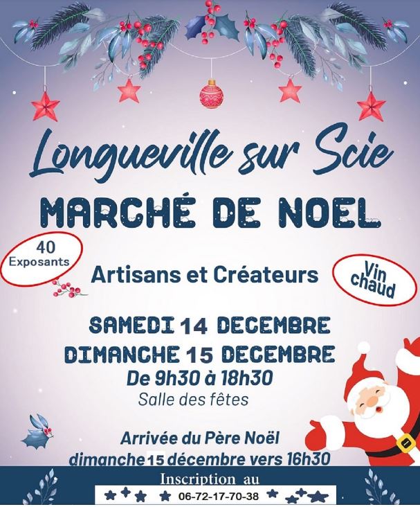 Marché de Noël Du 14 au 15 déc 2024