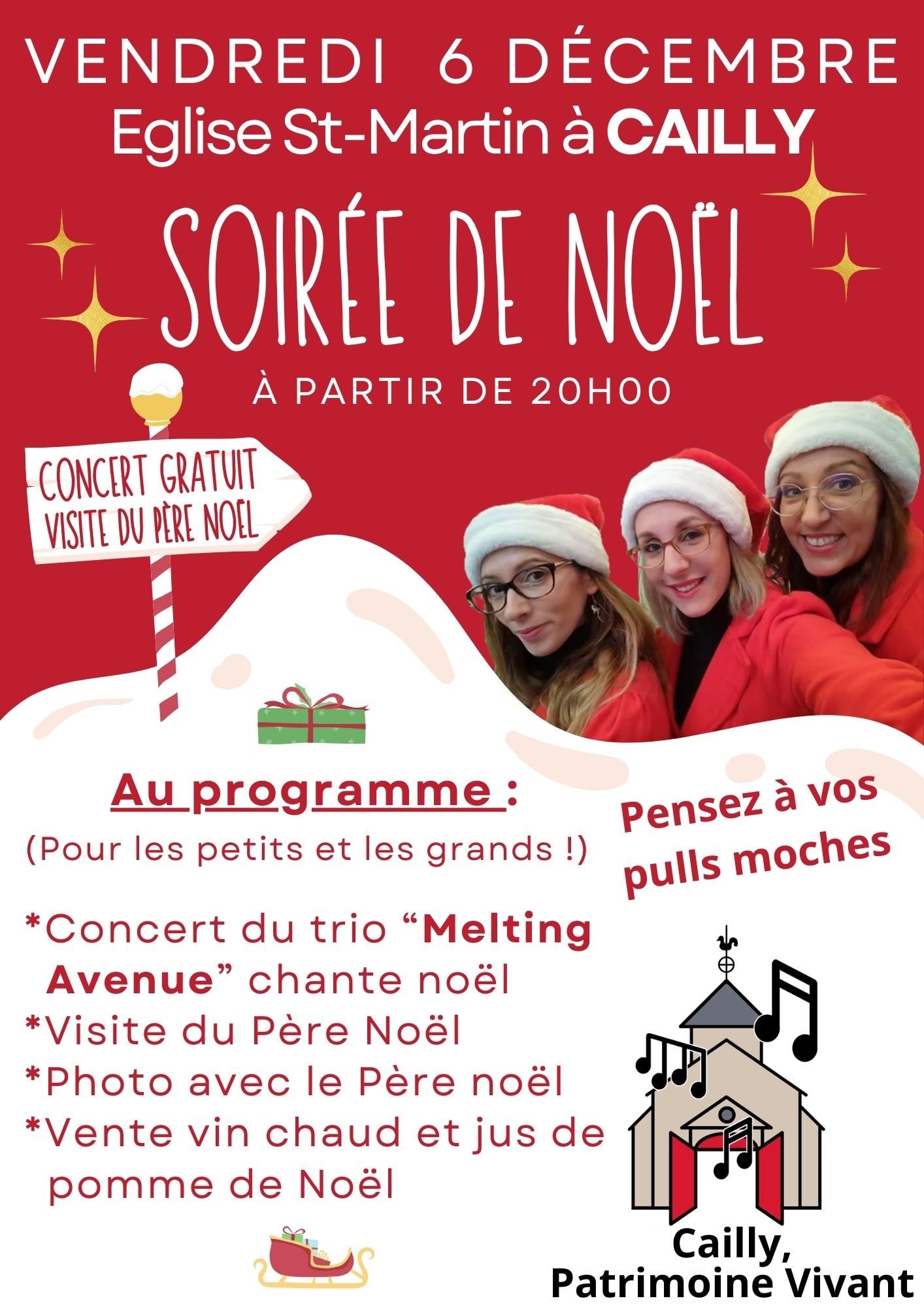 Grand concert de Noël Le 6 déc 2024