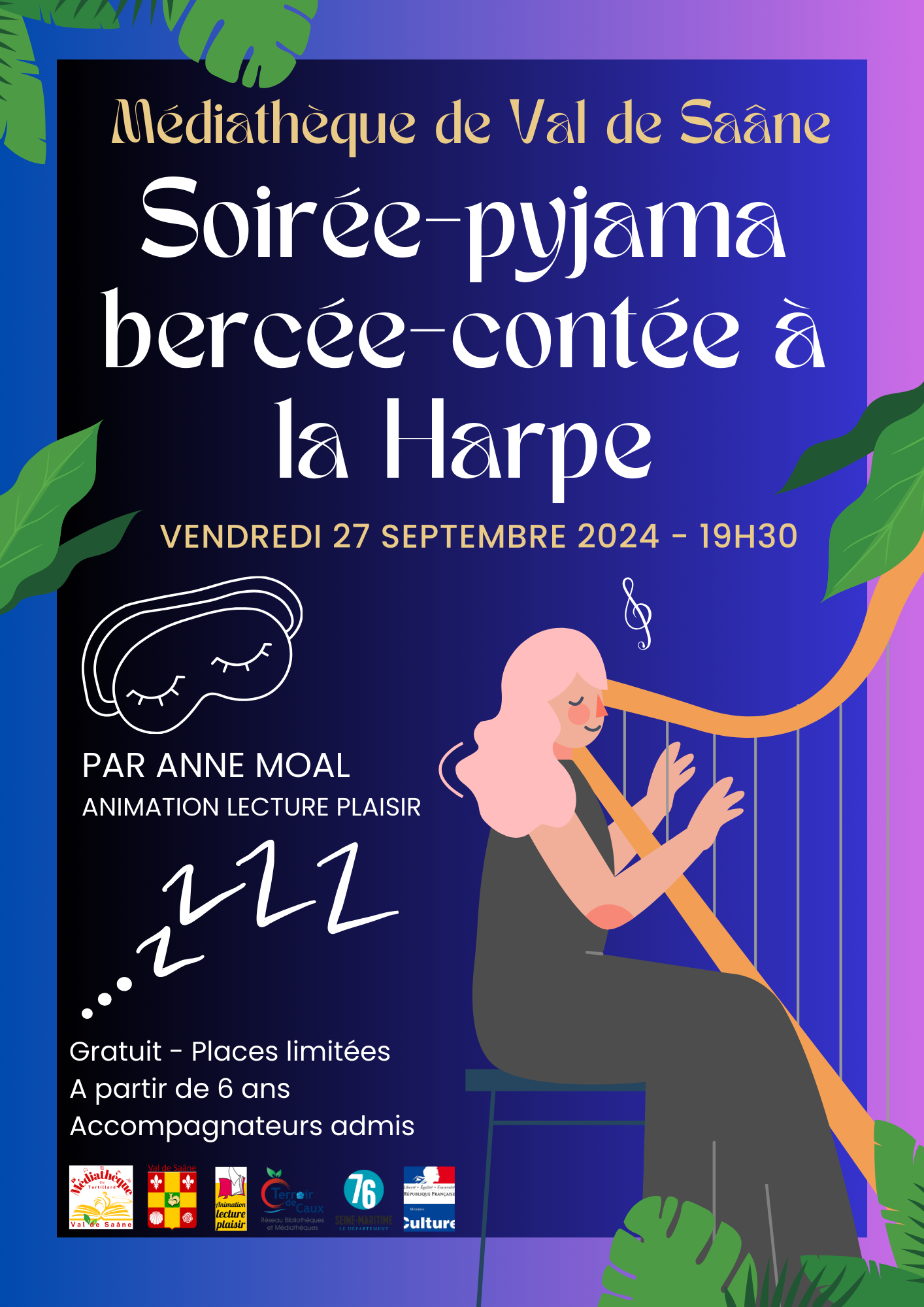 Soirée pyjama Le 27 sept 2024