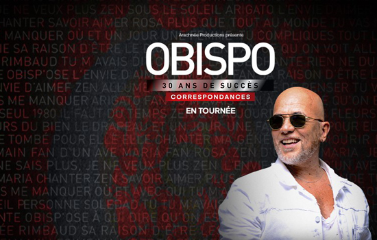 Concert : Pascal Obispo - "Correspondances" Le 21 mars 2025