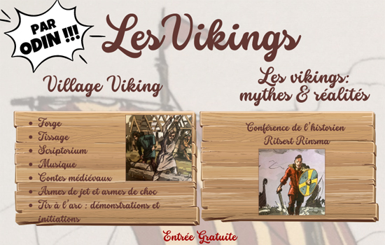 Rencontre autour des Vikings Le 6 oct 2024