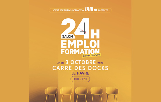 Salon 24h Emploi - Formation Le 3 oct 2024