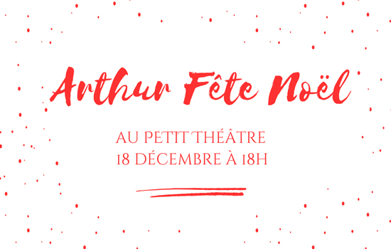 Concert : Arthur fête Noël Le 18 déc 2024