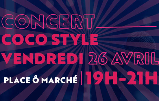 Concert : Coco Style Le 26 avr 2024