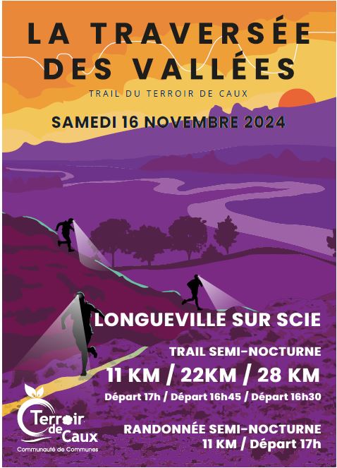 Trail - La traversée des vallées Le 16 nov 2024