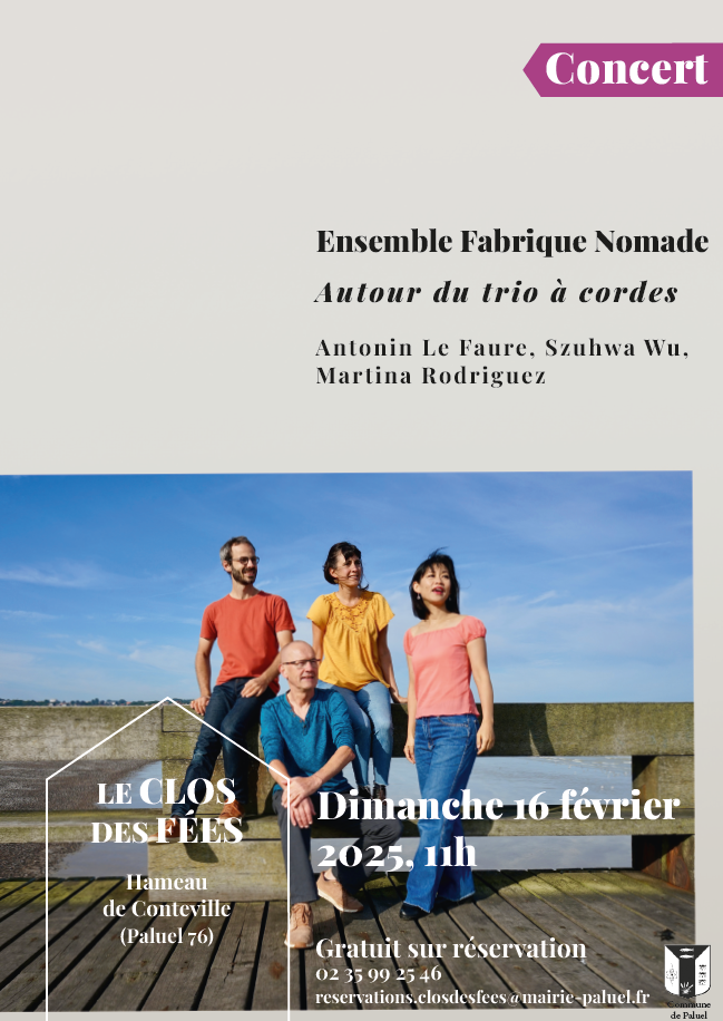 Concert " autour du trio à cordes" Le 16 fév 2025