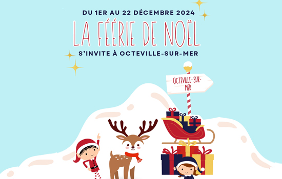 La féérie de Noël à Octeville-sur-Mer Du 1 au 22 déc 2024