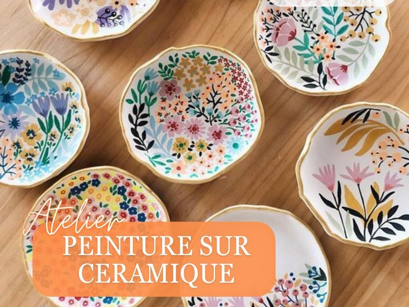 Atelier peinture sur céramique