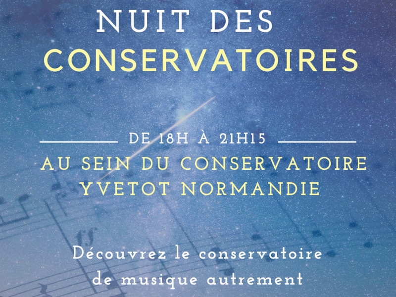 La Nuit des Conservatoires Le 31 janv 2025