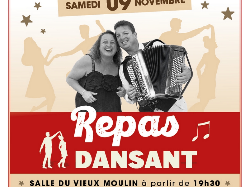 Repas dansant Le 9 nov 2024