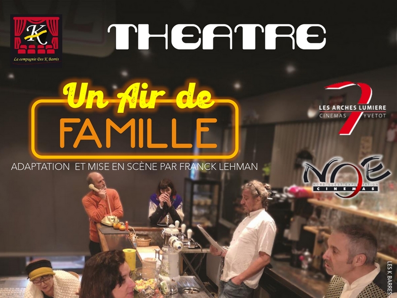 Théâtre - Un air de famille Le 11 janv 2025