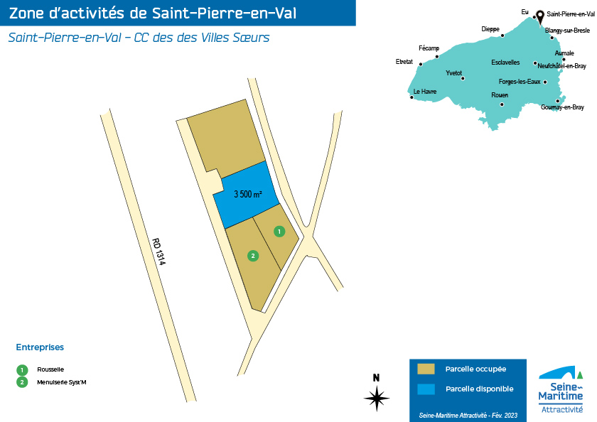ZA Saint-Pierre-en-Val - Fév 2023, ©SMA2023