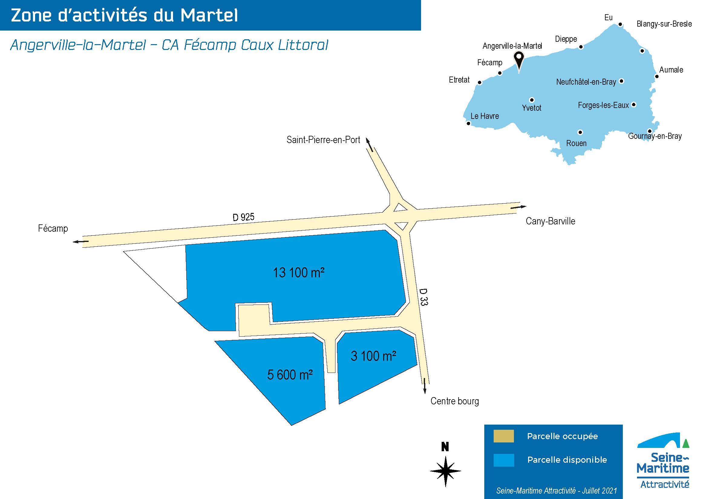 ZA du Martel - Angerville-la-Martel - Juillet 2021, ©SMA2021