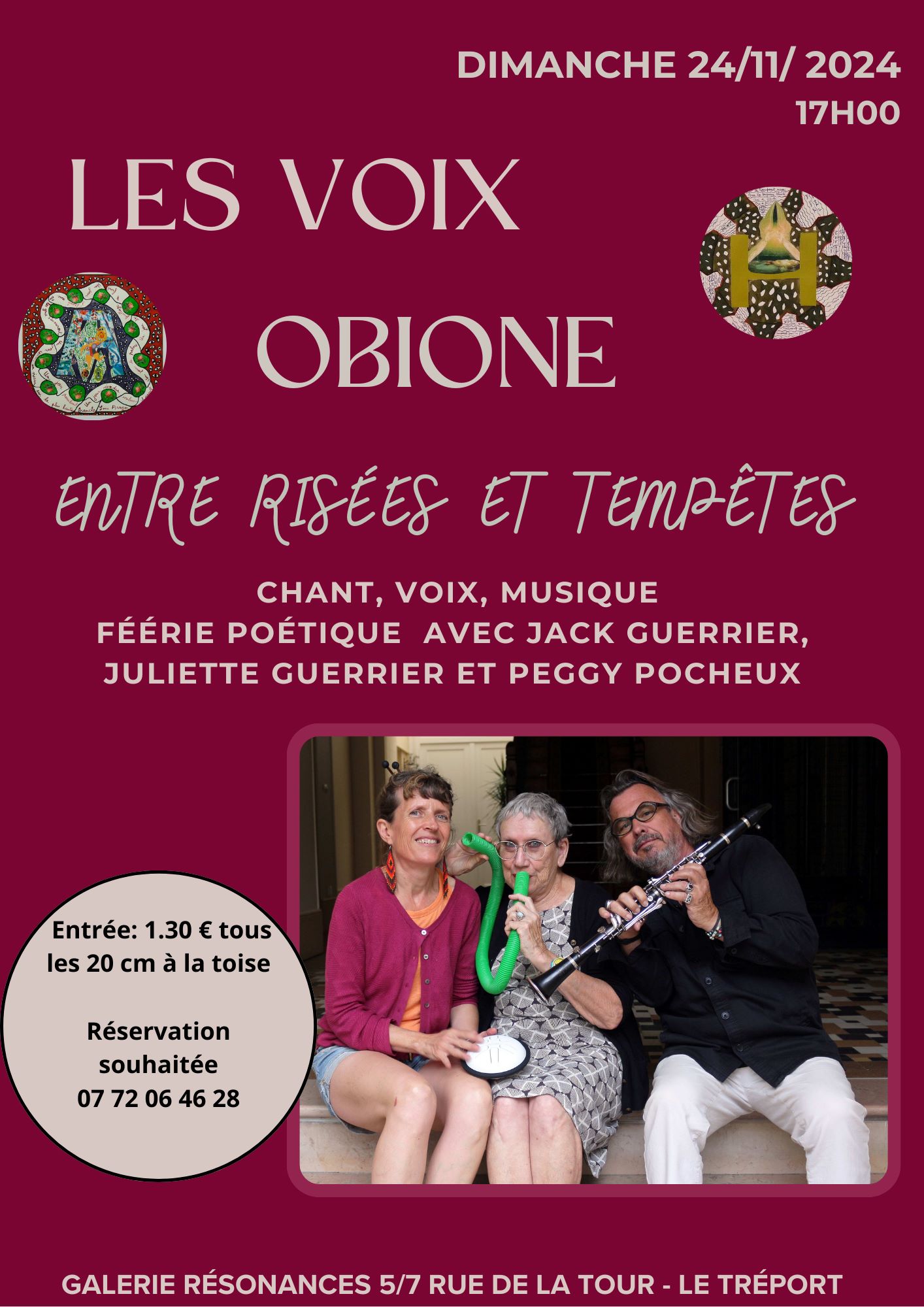 Les voix obione présentent : Entre Risées et Tempêtes