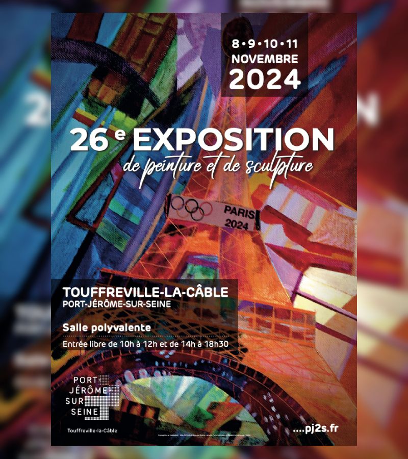 26e exposition de peinture et de sculpture de Touffreville-la-Câble Du 8 au 11 nov 2024