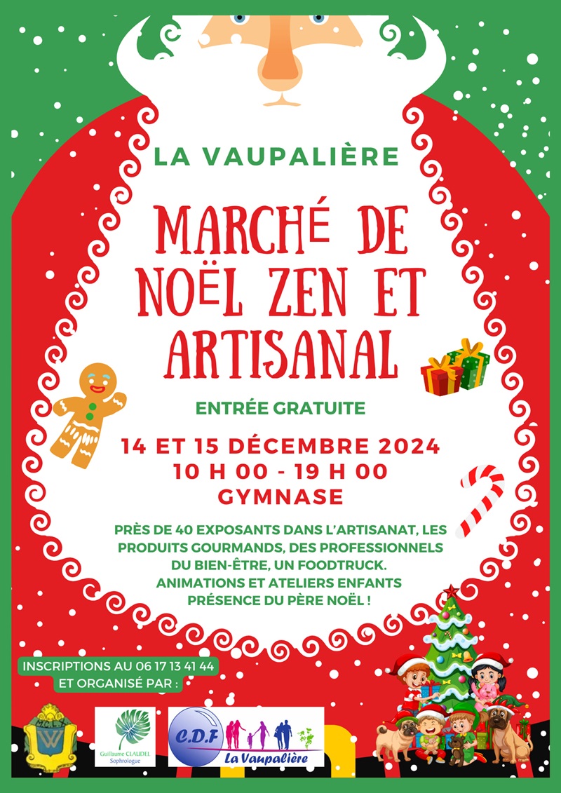 Marché de Noël Du 14 au 15 déc 2024