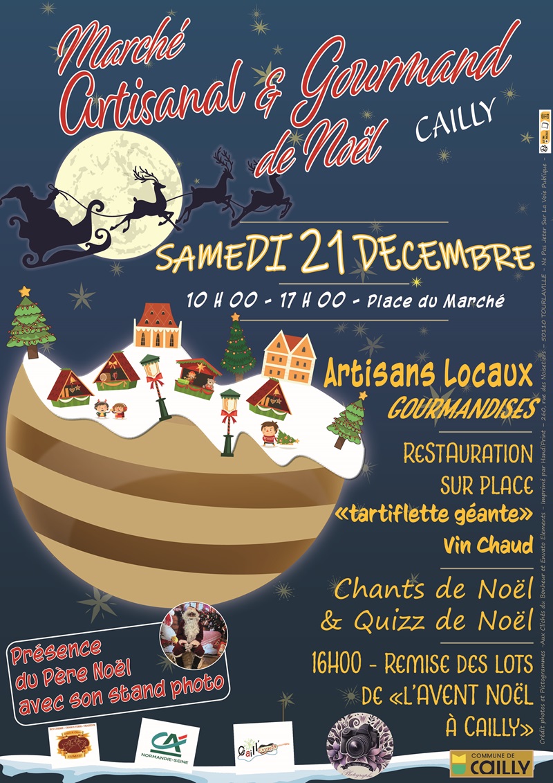 Marché de Noël Le 21 déc 2024