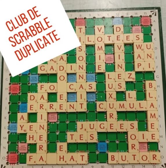 Scrabble duplicate Du 27/12/2024 au 28/3/2025