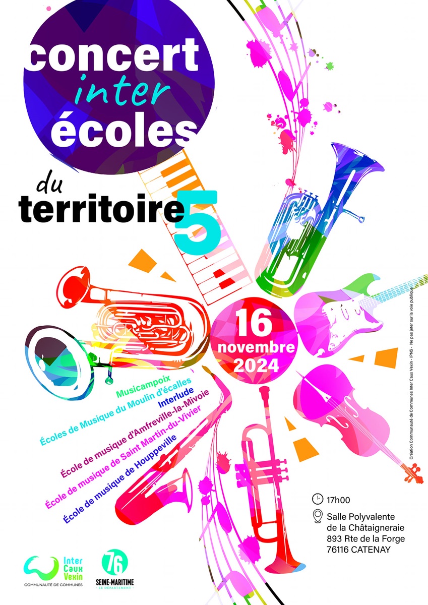 Concert Inter-écoles Le 16 nov 2024