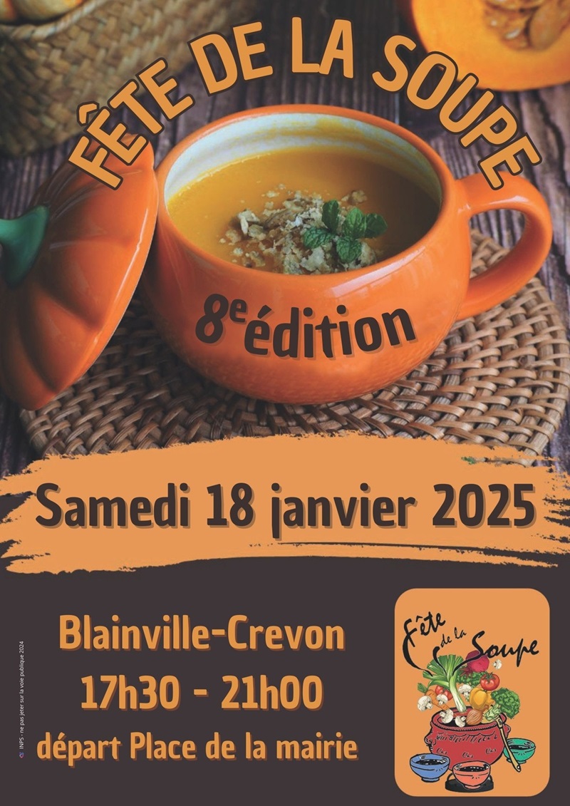 Fête de la Soupe Le 18 janv 2025