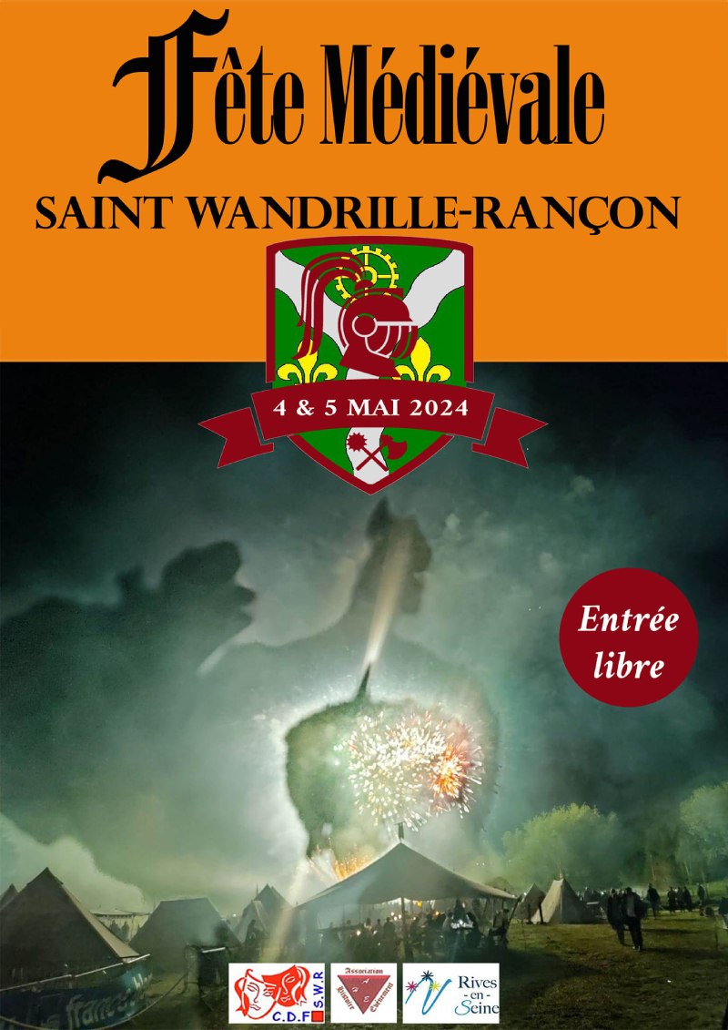 Fête médiévale de Saint-Wandrille-Rançon Du 4 au 5 mai 2024