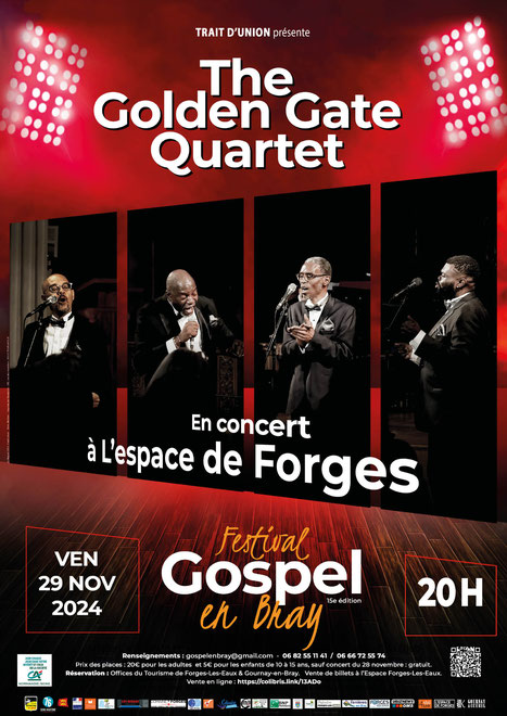 The golden gate quartet Le 29 nov 2024