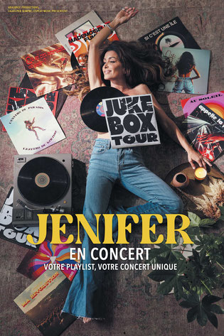 JENIFER JUKEBOX TOUR Le 8 mars 2025