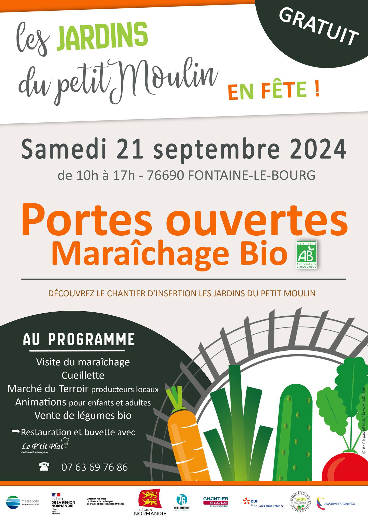 Les Jardins du Petit Moulin en fête Le 21 sept 2024